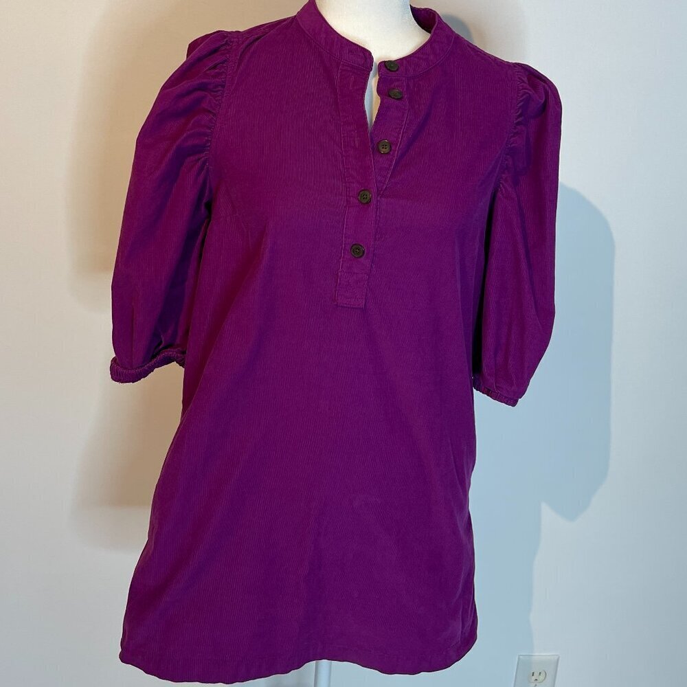 GAP Purple Mini Corduroy Dress size XS Petite